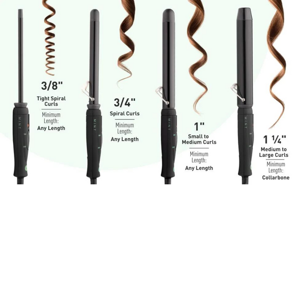 Mint Extra Long Curling Wand