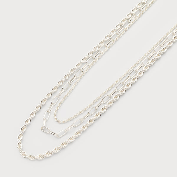 Trio Of Individual Chains