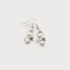 Earrings With Glass Beads And Pearl