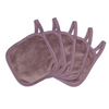 Reusable Mini Makeup Removing Cloths Set - Mauve