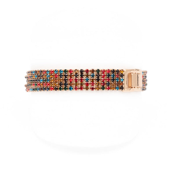 5 Strand Crystal Bracelet