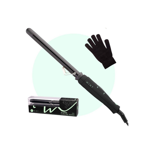 Mint Extra Long Curling Wand
