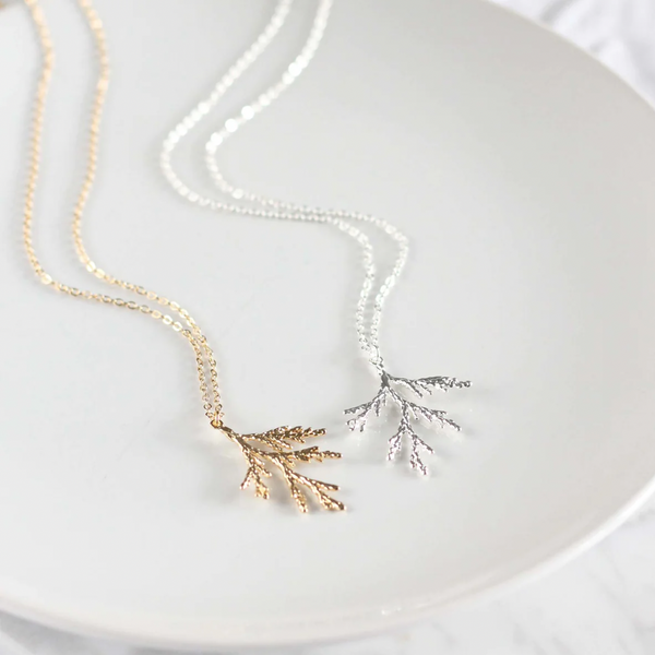 Juniper Branch Necklace
