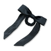 Mulberry Silk Skinny Bow Scrunchie