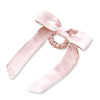 Mulberry Silk Skinny Bow Scrunchie
