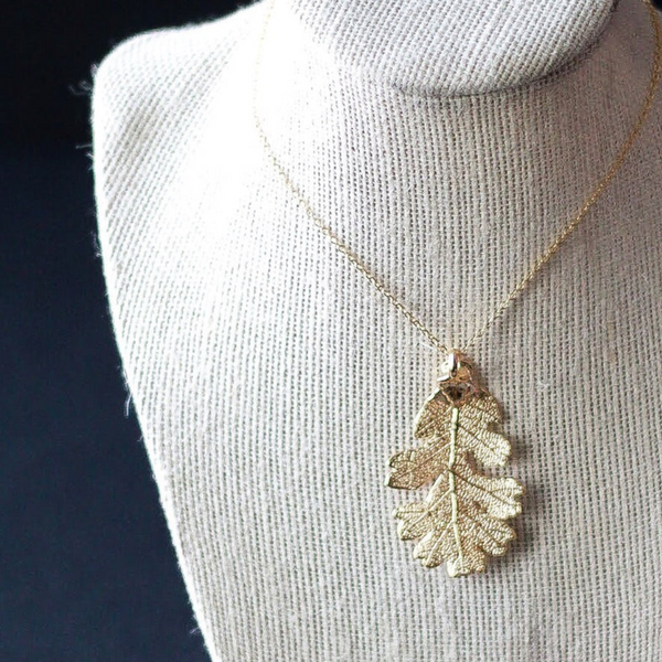 Oak Leaf Necklace