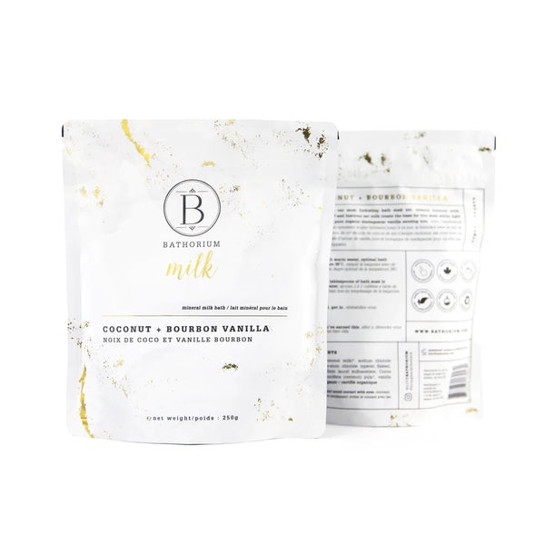 Coconut + Vanilla Bourbon Mineral Bath Soak