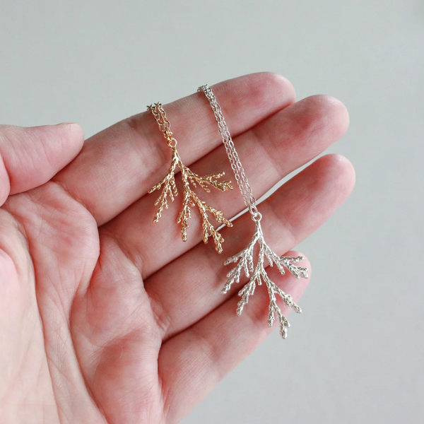 Juniper Branch Necklace
