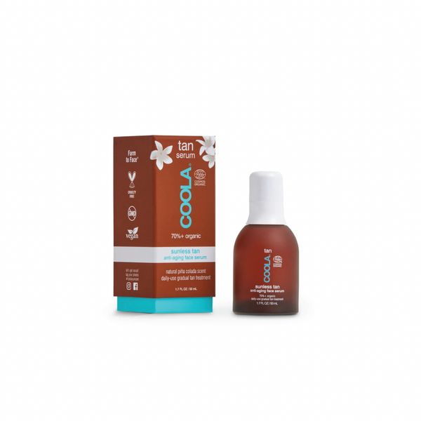 Organic Sunless Tan Anti-Aging Face Serum
