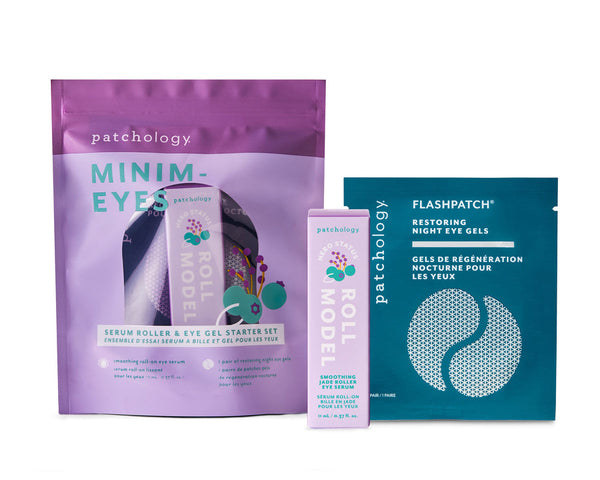 Roll Model Smoothing Eye Serum & Eye Gel Starter Kit