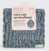 Recycled Fabric Extra Wide Spa Headband - Dusty Rose