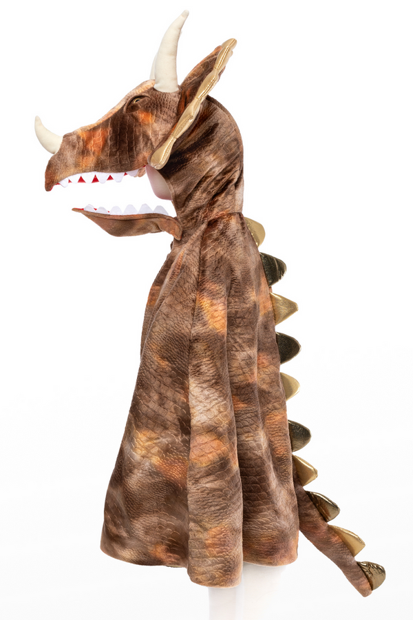 Triceratops Hooded Cape