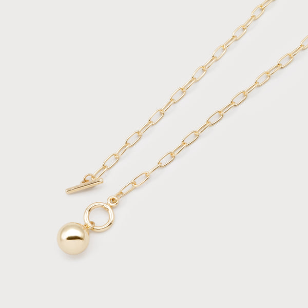 Ball Pendant With Toggle