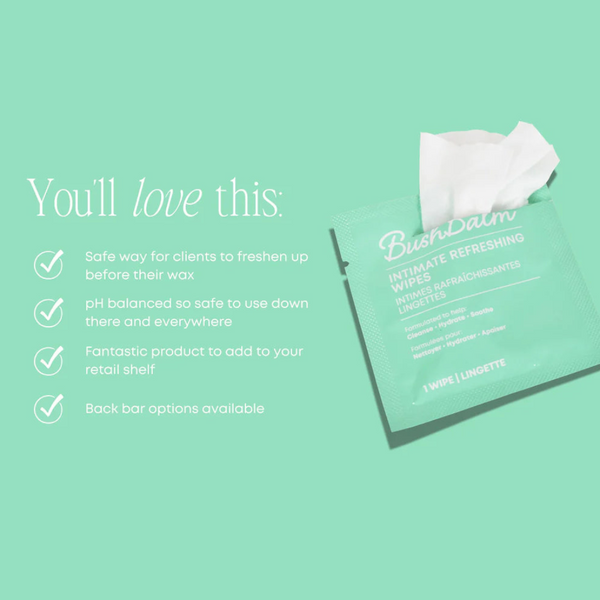 BUSHBALM Intimate Refreshing Wipes