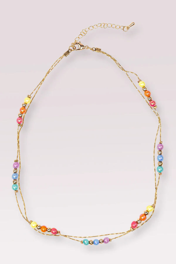 Golden Rainbow Necklace