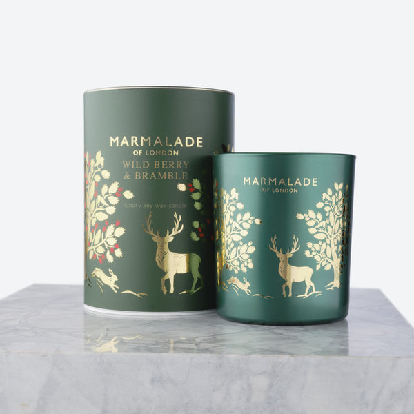 Marmalade of London | Wild Berry & Bramble Glass Candle