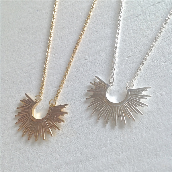 Cascade Sunburst Necklace