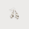 Earrings With Glass Beads And Pearl