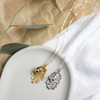 Tiny Acorn & Oak Leaf Necklace