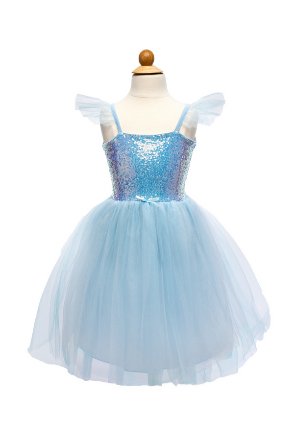 Sequins Princess Dress Blue