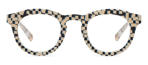 PEEPERS Frame of Mind Black Pixel Reading Glasses