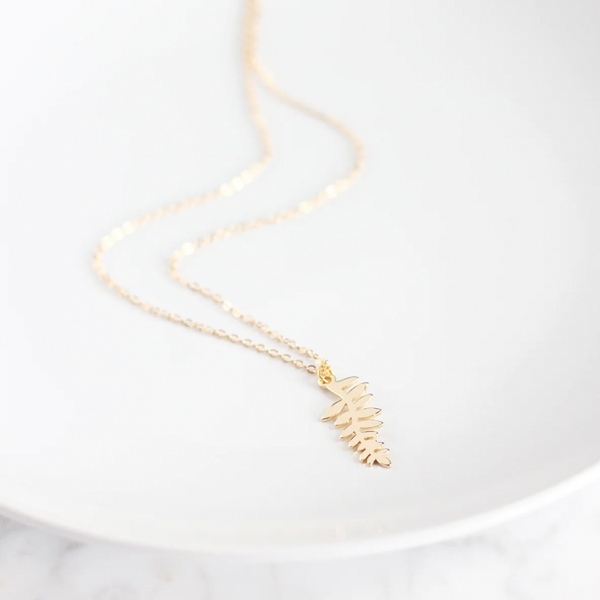 Fern Leaf Necklace