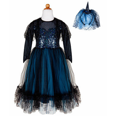 Luna the Midnight Witch Dress & Headband