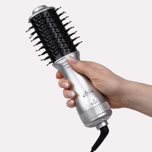 Mini Blowdry Brush Silver