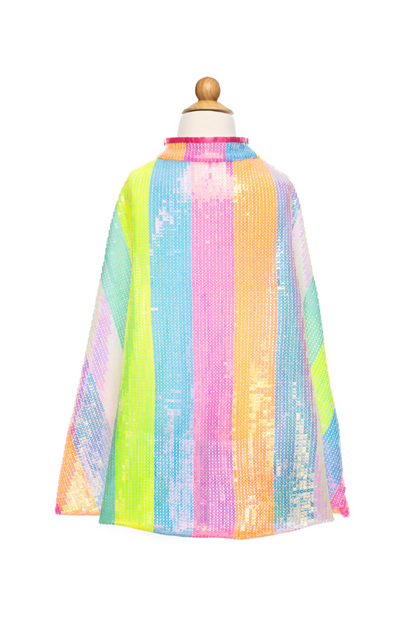 Stripy Sequins Cape