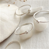 Silver Simplicity Stacking Ring