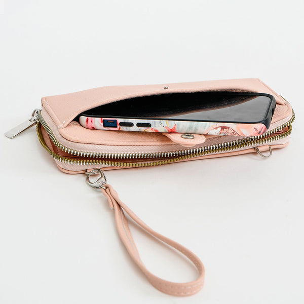 Caracol | Multi-Compartment Wallet Pink