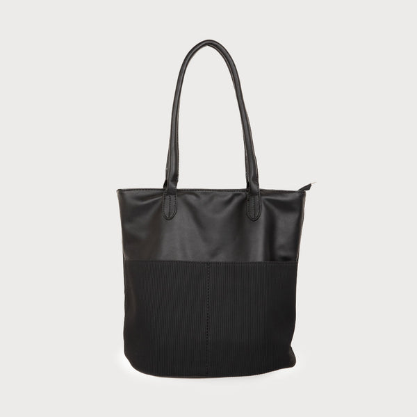 Large Shoulder Bag With 2 Front Pockets