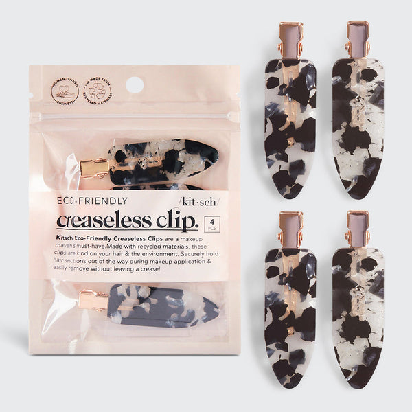 Terrazzo Creaseless Hair Clips 4pc