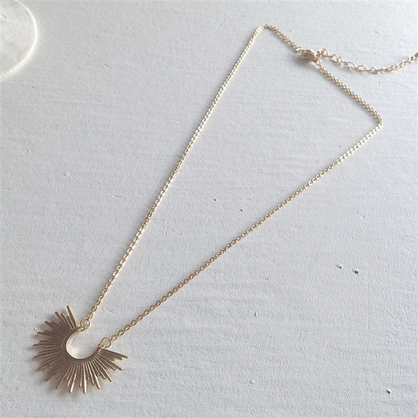 Cascade Sunburst Necklace