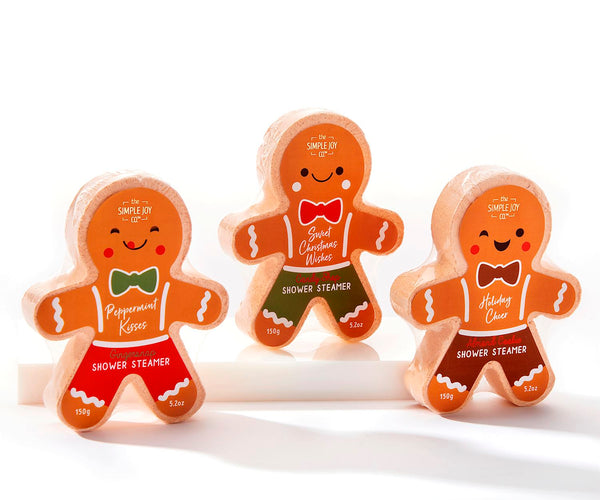 Gingerbread Man Shower Steamer