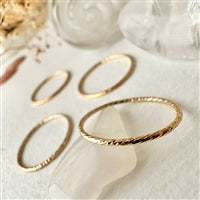 Simplicity Gold Filled Tiny Rings