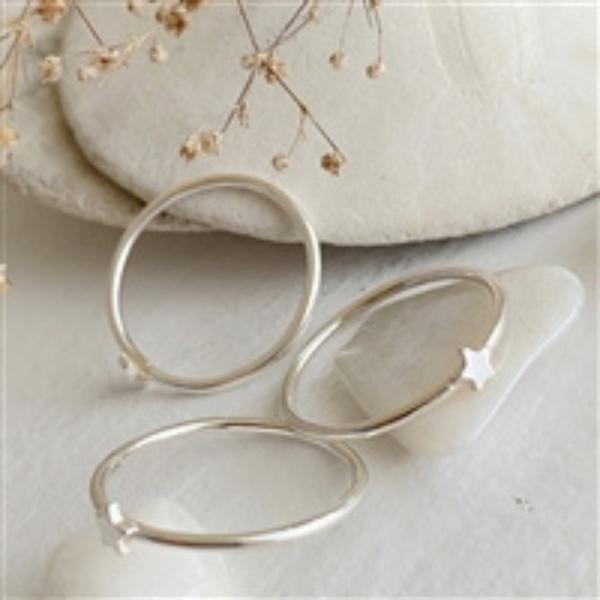 Silver Simplicity Stacking Ring