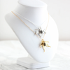 Maple Leaf & Pine Cone Necklace