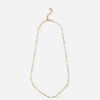 Short Dainty Pearl Necklace