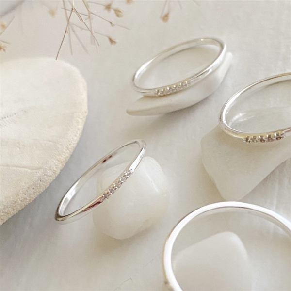 Silver Simplicity Stacking Ring