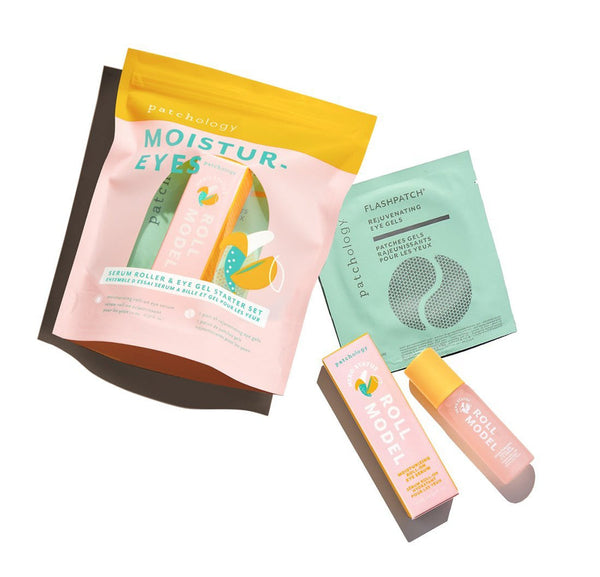 PATCHOLOGY Roll Model Moisturising Eye Serum & Eye Gel Starter Kit