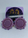 Sathu Sweetheart Creations - Beaded Round Studs