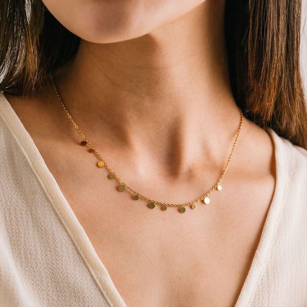 Solar Necklace - Gold