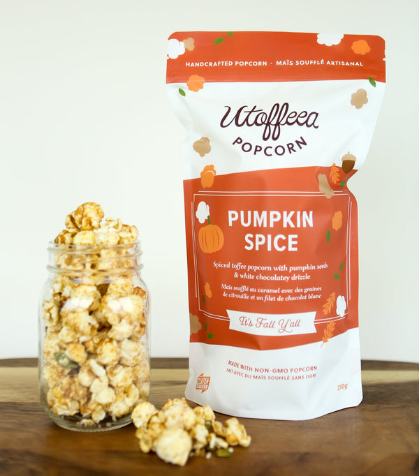 Utoffeea | Pumpkin Spice Gourmet Popcorn