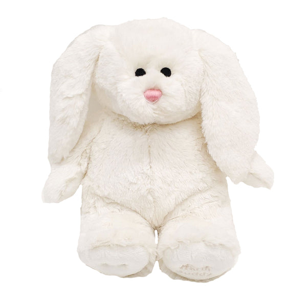 White Bunny Cuddle Buddy 13″