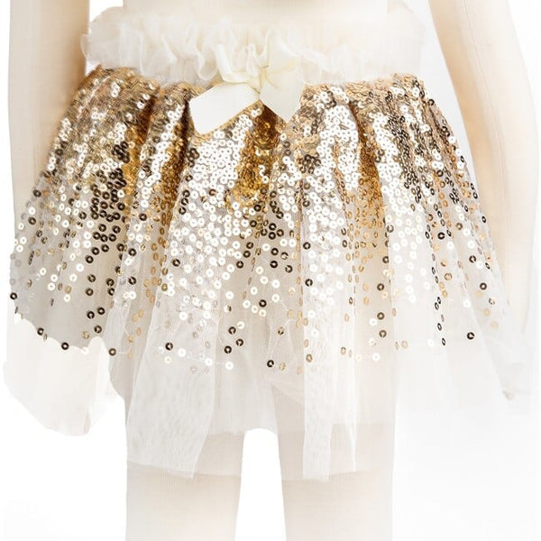 Gracious Gold Sequins Skirt