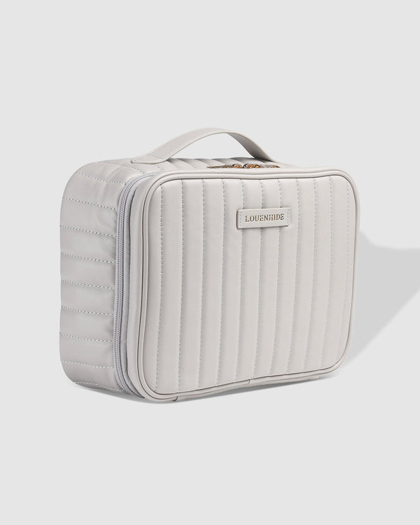 LOUENHIDE MAGGIE COSMETIC CASE GREY