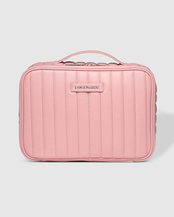 LOUENHIDE Maggie Cosmetic Case - Pale Pink