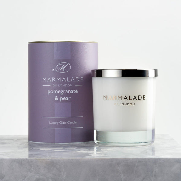 Marmalade of London | Pomegranate & Pear Glass Candle