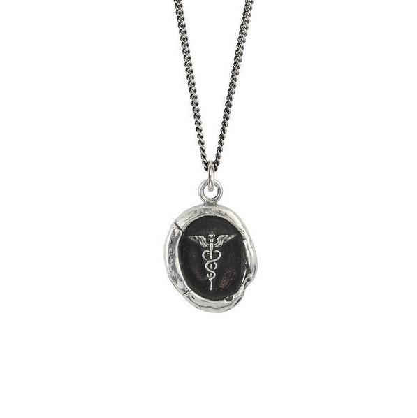 Pyrrha Talisman Good Health 22" Sterling Silver